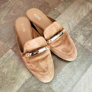 Michael Kors Suede Mules